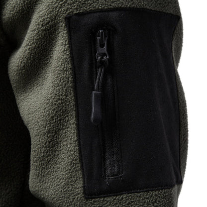 Men's Hooded Full-Zip Fleece Top