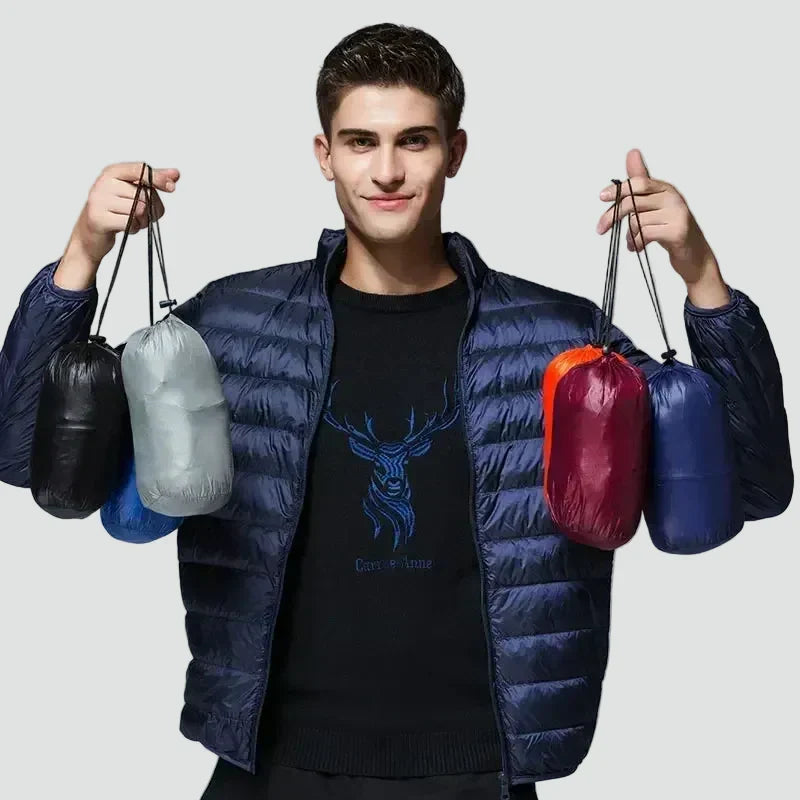 Lightweight Quilted Packable Puffer Jacket