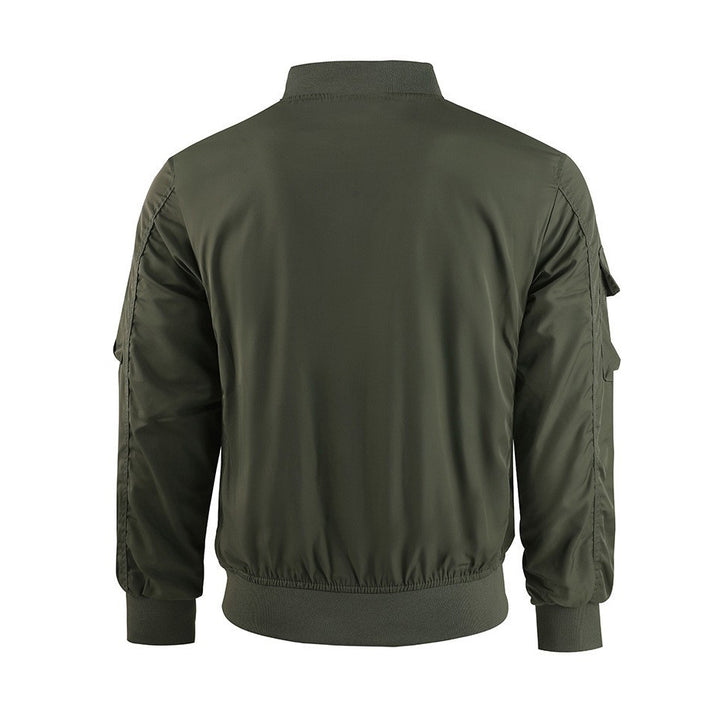 Men's Utility Cargo Bomber Coat