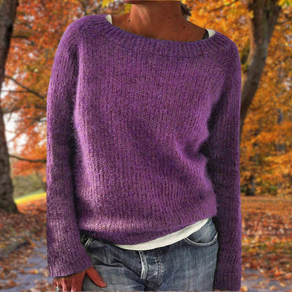 Women’s Soft Merino Wool Relaxed Fit Winter Knit Sweater