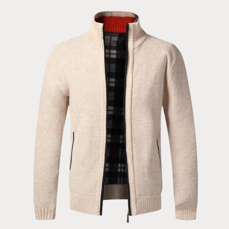 Men’s Classic Full-Zip Knit Cardigan
