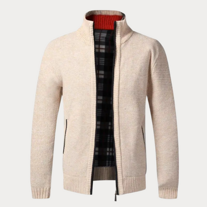 Men’s Classic Full-Zip Knit Cardigan