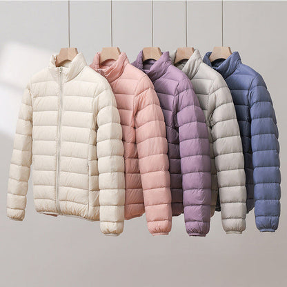 Women’s Lightweight Quilted Winter Puffer Jacket