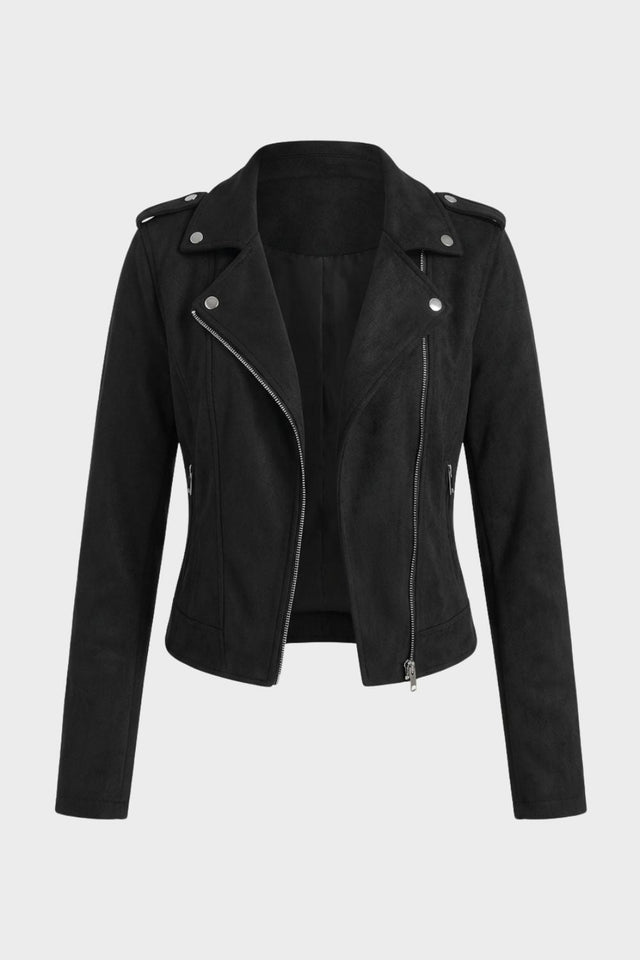 Women’s Asymmetric Zip Moto Jacket