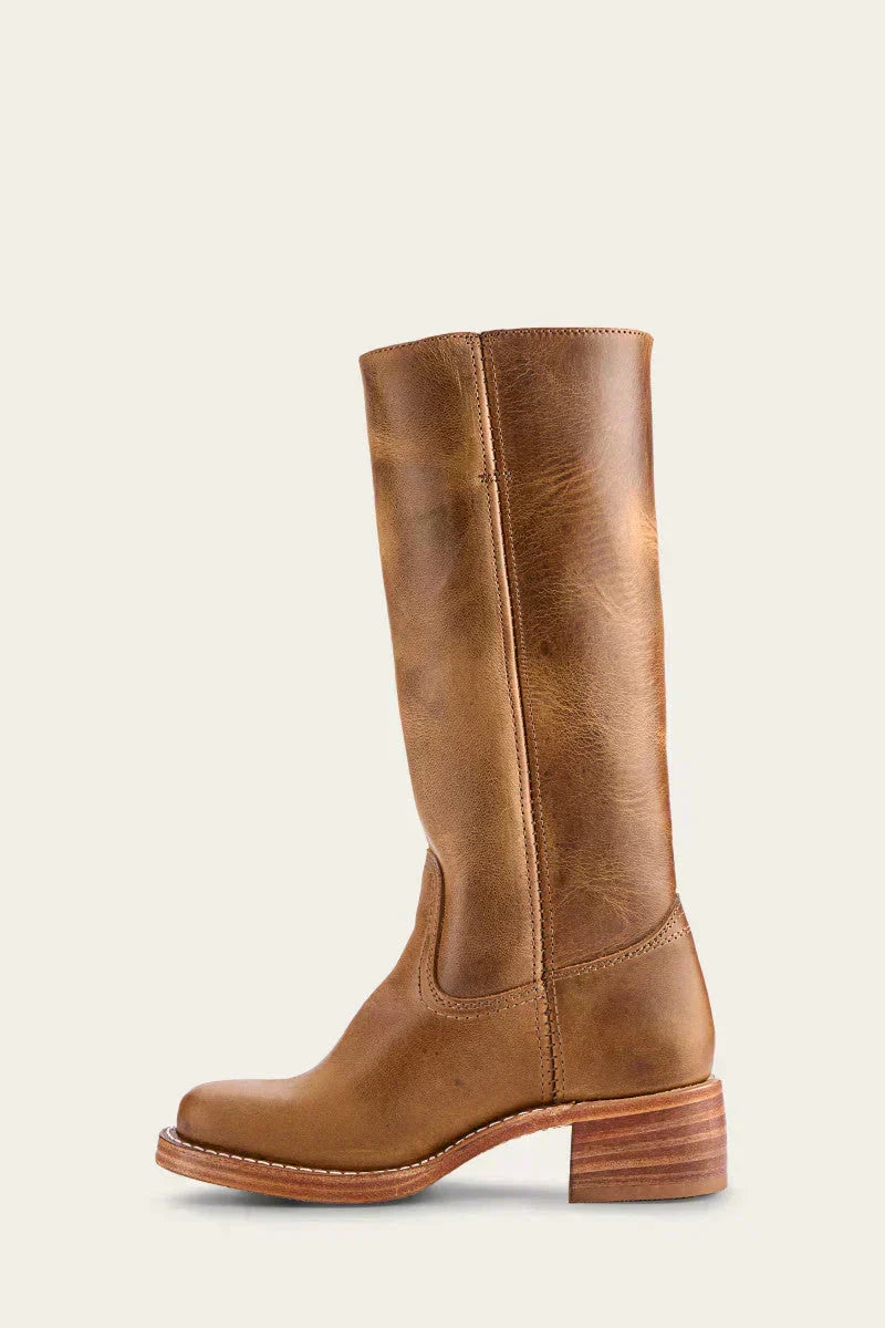 Women’s Slim-Fit Knee-High Boots with Structured Supportive Sole