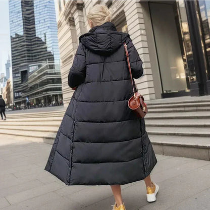 Women's Tailored Wool-Blend Winter Coat with Refined Silhouette