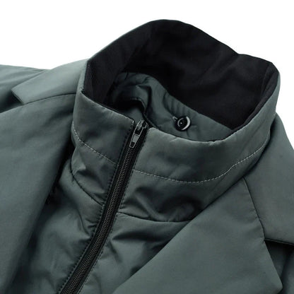 Men’s Quilted Down-Insulated Tailored Blazer