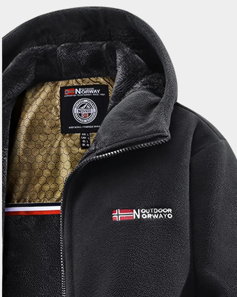 Men’s Deep-Pile Fleece Full-Zip Jacket