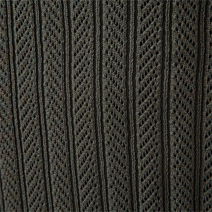 Men’s Vertical Cable Texture Knit Pullover