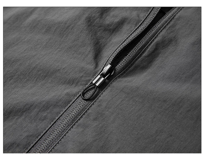 Men's Lightweight Stand-Collar Zip Jacket
