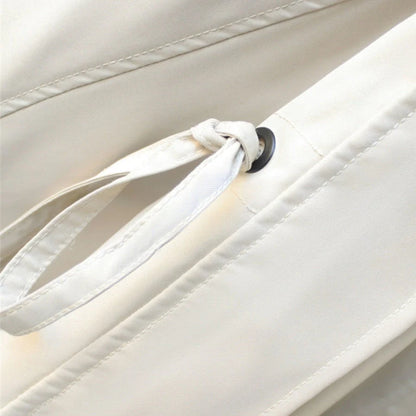 Women's Elegant Windproof Jacket with Weather-Resistant Protection