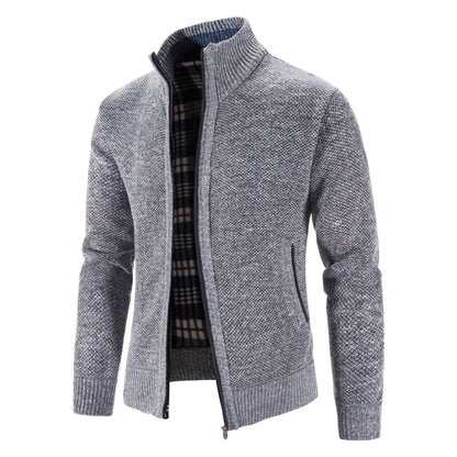 Men’s Refined Full-Zip Knit Cardigan