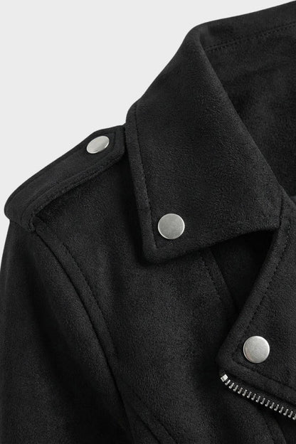 Women’s Asymmetric Zip Moto Jacket