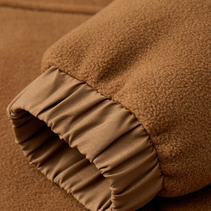 Men’s Plush-Lined Hooded Utility Zip Jacket