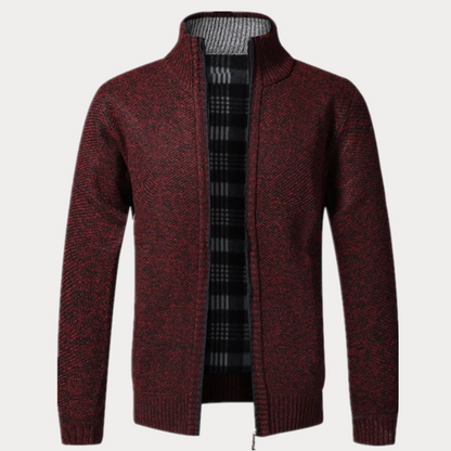 Men’s Classic Full-Zip Knit Cardigan