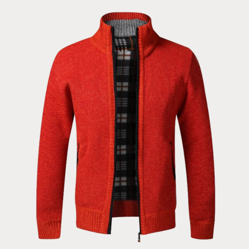 Men’s Classic Full-Zip Knit Cardigan