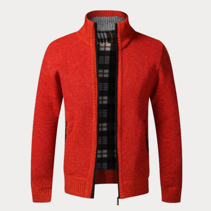 Men’s Classic Full-Zip Knit Cardigan