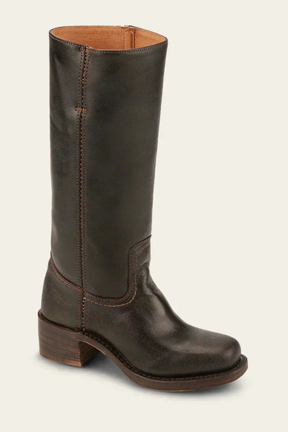 Women’s Slim-Fit Knee-High Boots with Structured Supportive Sole