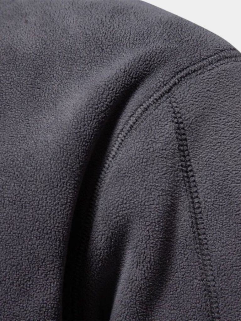 Men’s Refined Mock Neck Quarter-Zip Knit Pullover