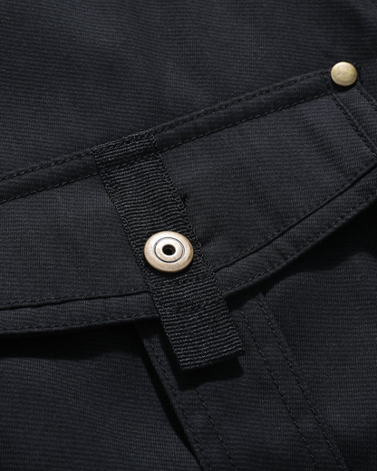 Men’s Flannel-Lined Contrast Yoke Barn Jacket