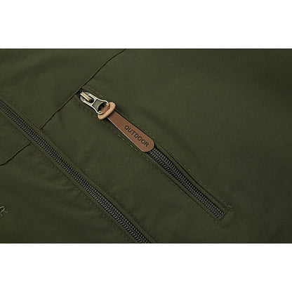 Men’s Wind-Resistant Water-Repellent Stand-Collar Jacket