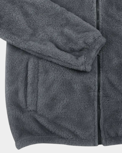 Men’s High-Pile Hooded Winter Jacket