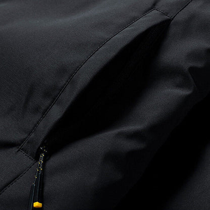 Men’s Longline Textured Wool-Look Notch-Lapel Coat