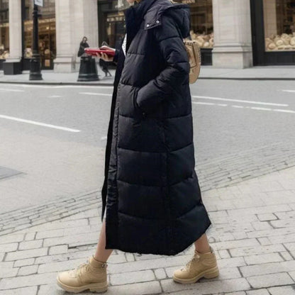 Women's Tailored Wool-Blend Winter Coat with Refined Silhouette
