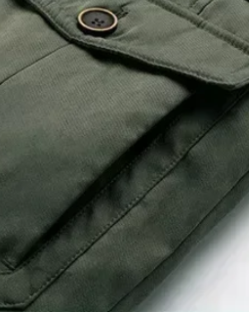 Men’s Detachable-Hood Waterproof Winter Parka