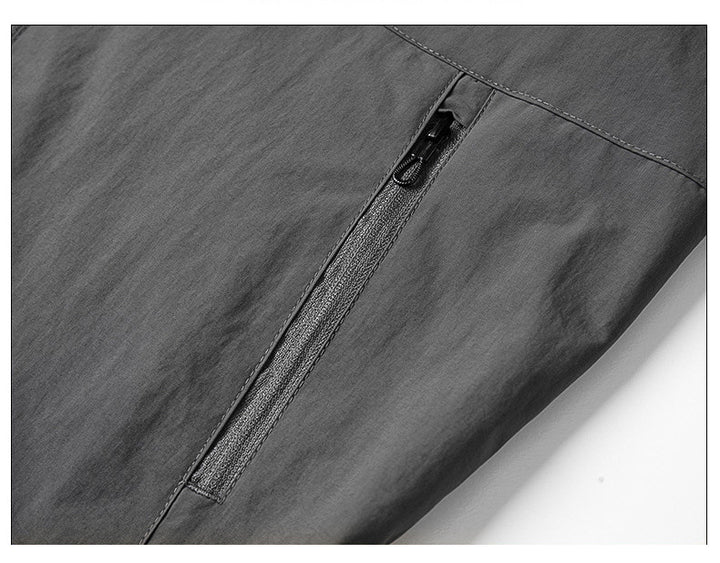 Men's Lightweight Stand-Collar Zip Jacket