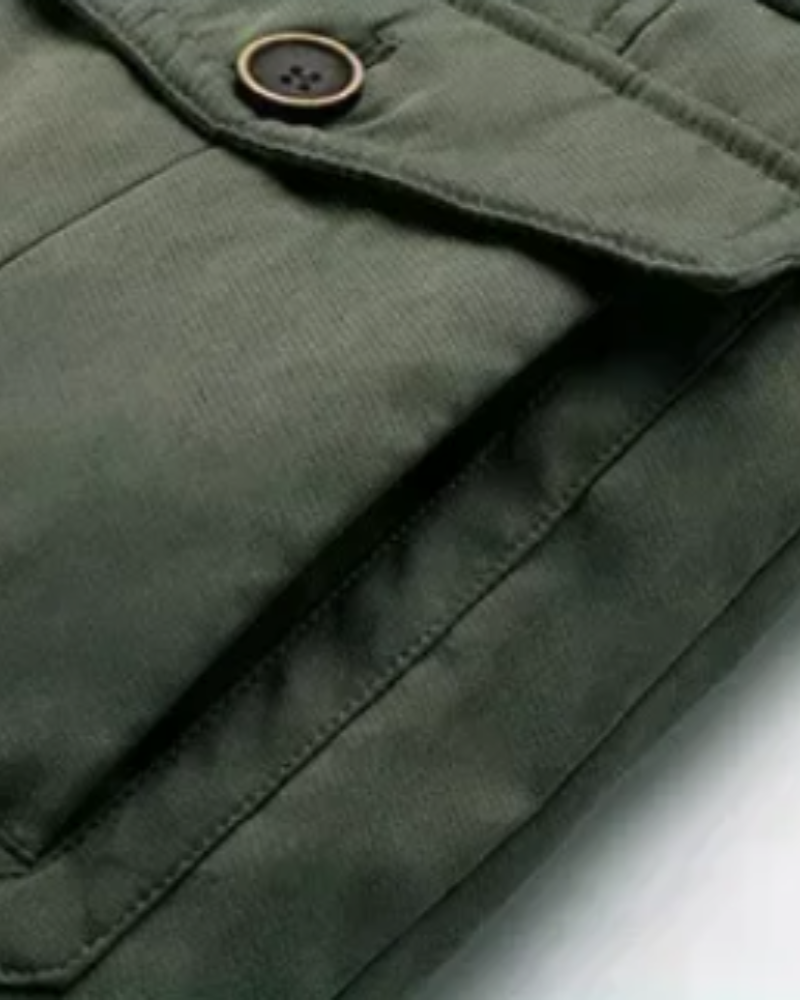 Men’s Detachable-Hood Waterproof Winter Parka