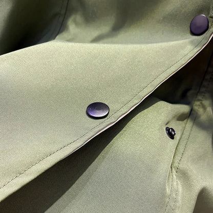 Women's Elegant Windproof Jacket with Weather-Resistant Protection