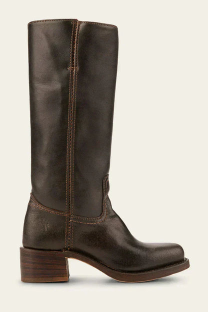 Women’s Slim-Fit Knee-High Boots with Structured Supportive Sole