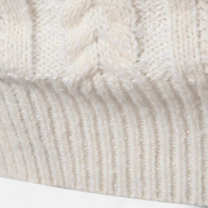 Men’s Soft Knit Relaxed Crew Neck Pullover