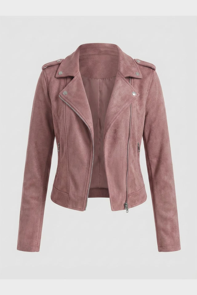 Women’s Asymmetric Zip Moto Jacket