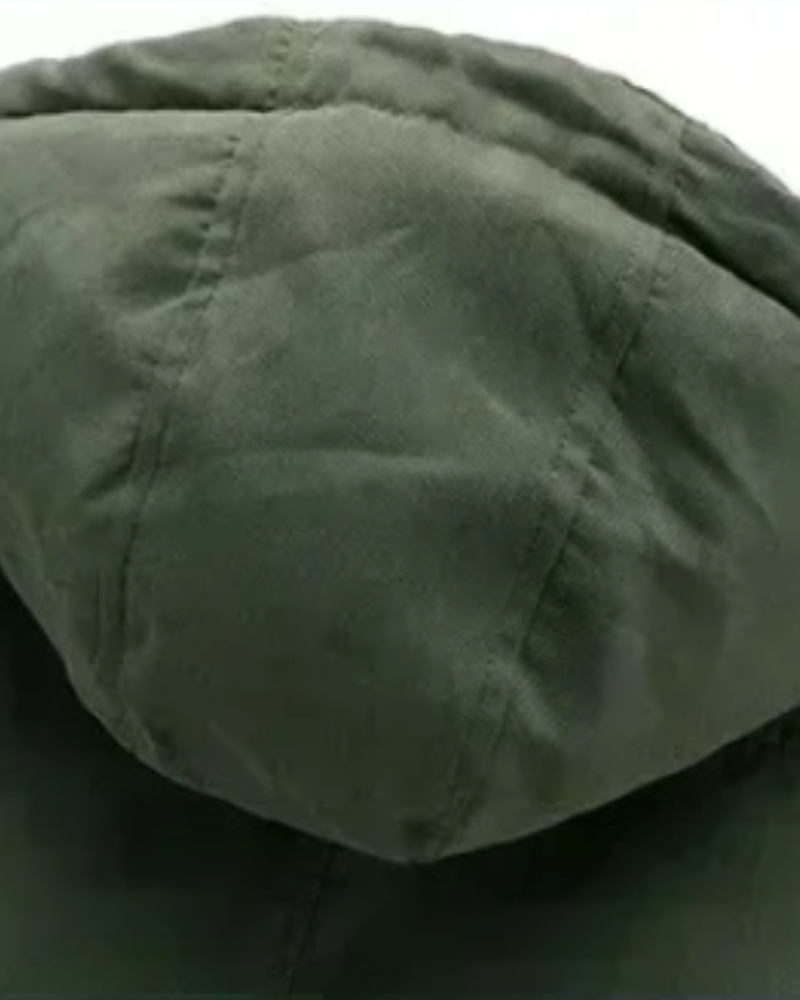 Men’s Detachable-Hood Waterproof Winter Parka
