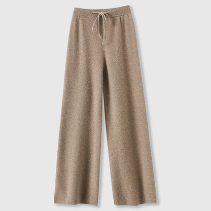 Women’s Cashmere-Blend Wide-Leg Lounge Trousers
