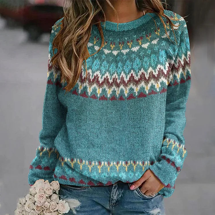 Women’s Tailored Fit Breathable Knit Sweater for Everyday Wear