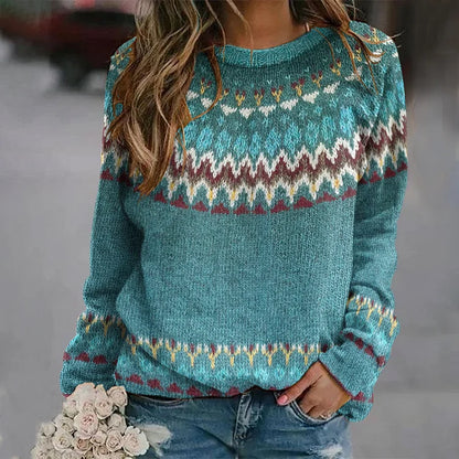 Women’s Tailored Fit Breathable Knit Sweater for Everyday Wear