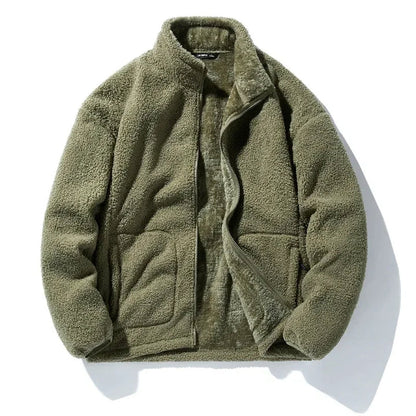 Men’s Relaxed Fit Fleece Zip Jacket