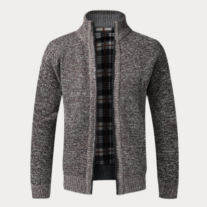 Men’s Classic Full-Zip Knit Cardigan