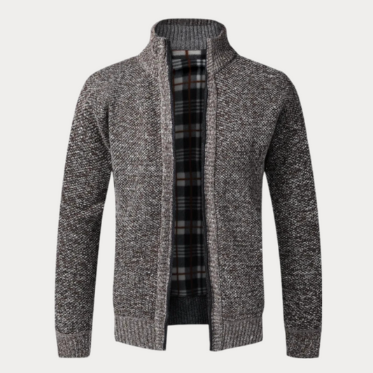 Men’s Classic Full-Zip Knit Cardigan