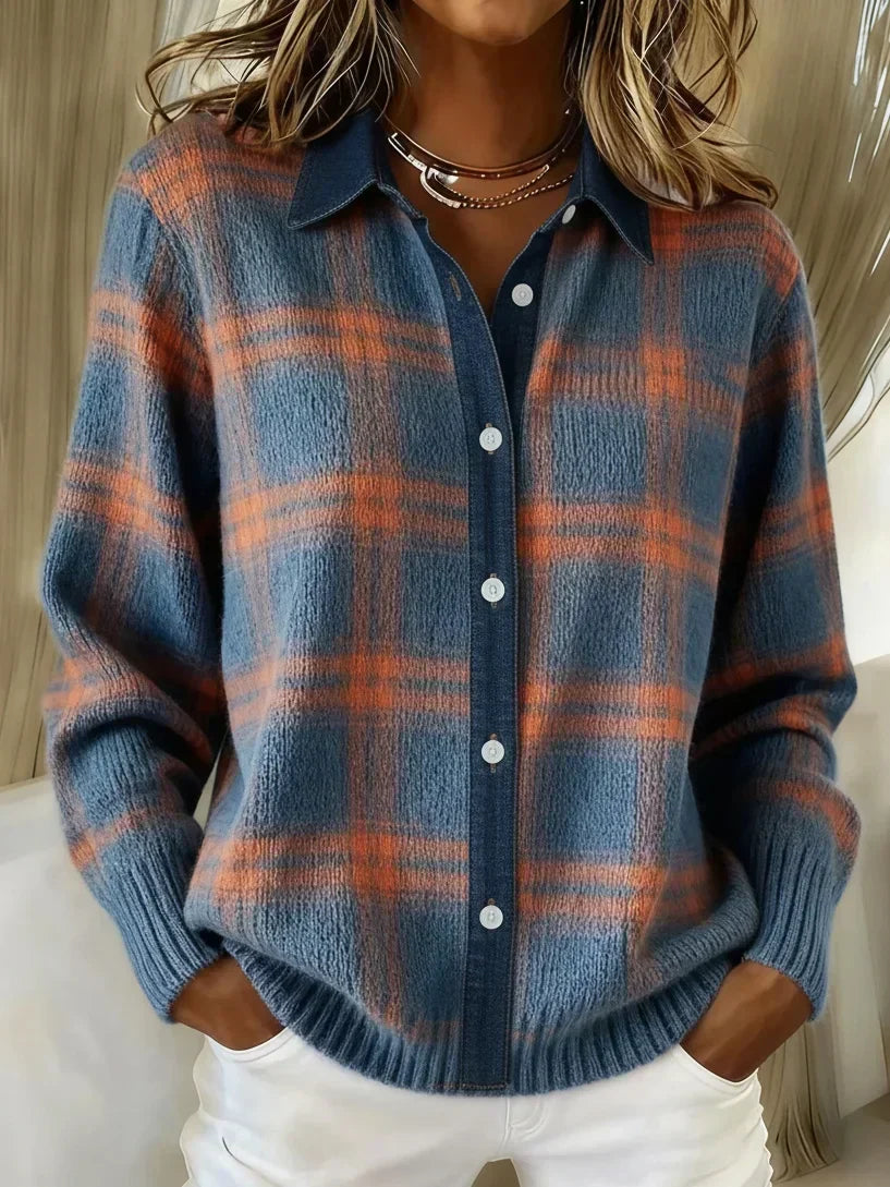 Women’s Longline Open-Front Cardigan with Elegant Relaxed Fit
