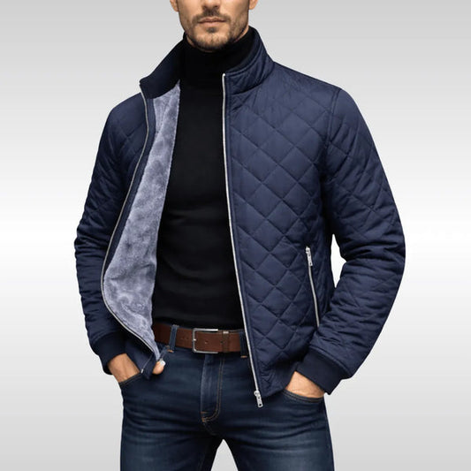 Men’s Relaxed Hooded Quilted Jacket