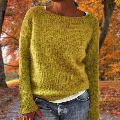 Women’s Soft Merino Wool Relaxed Fit Winter Knit Sweater