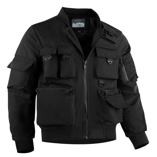 Men's Utility Cargo Bomber Coat