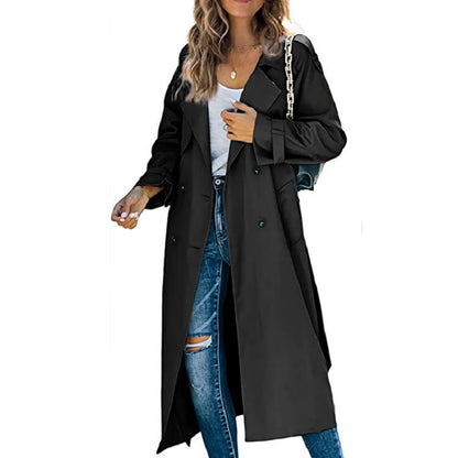 Women’s Longline Transitional Trench Coat