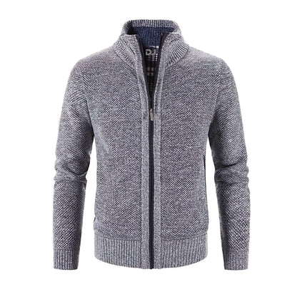 Men’s Refined Full-Zip Knit Cardigan