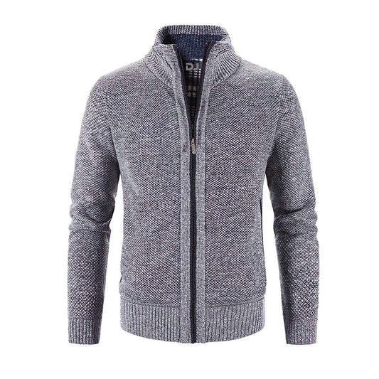 Men’s Refined Full-Zip Knit Cardigan