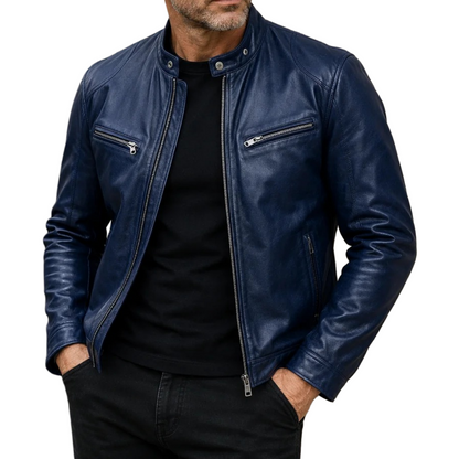 Men’s Classic Leather Jacket